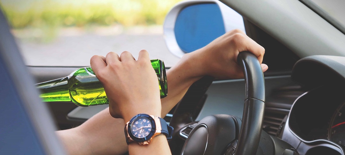 conduite en buvant de l'alcool
