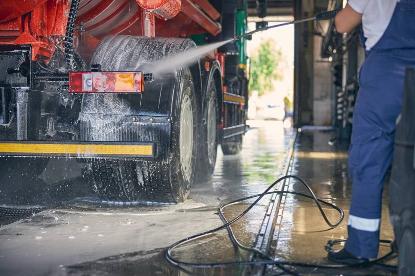 brosse de lavage poids lourds