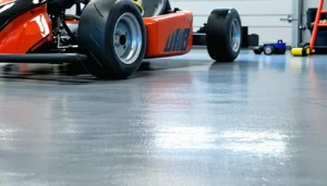 tapis environnemental karting