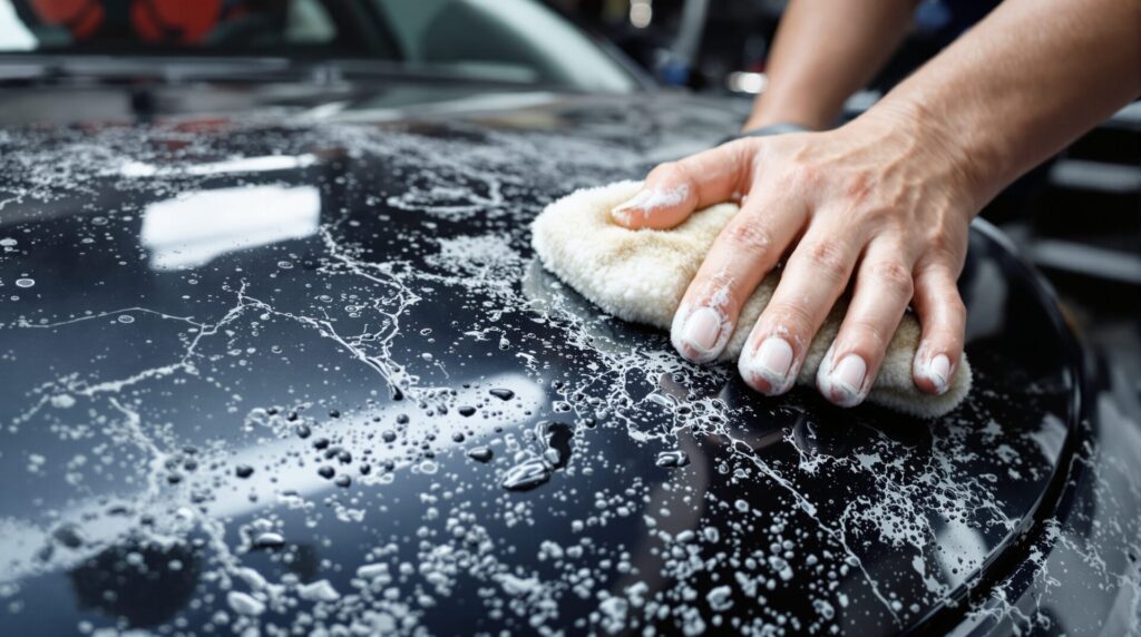 comment enlever le goudron sur la carrosserie