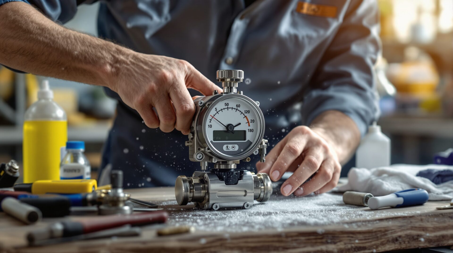 comment nettoyer un debimetre