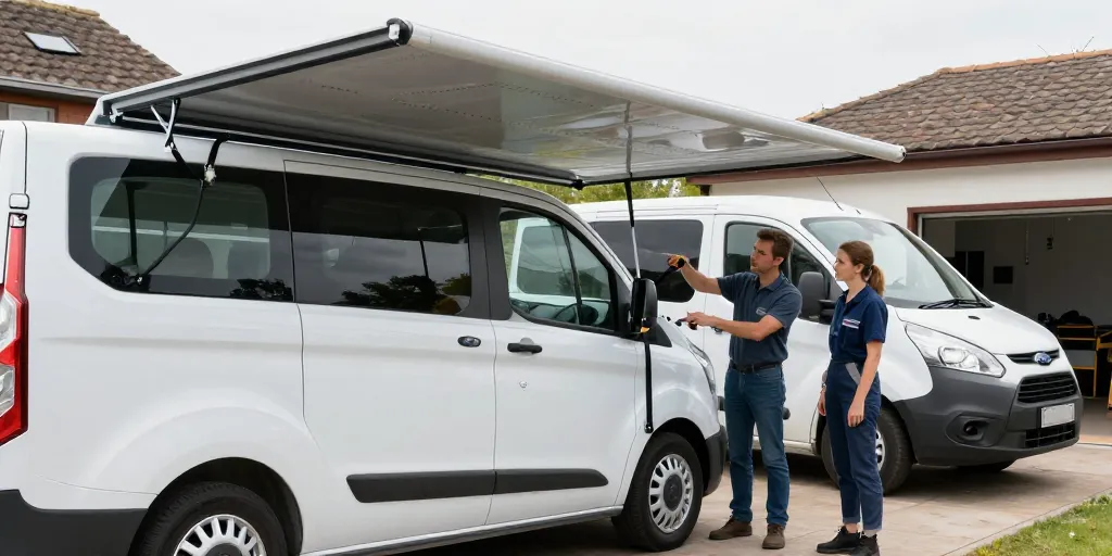 store banne ford transit custom