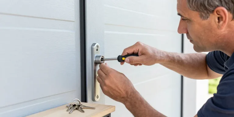 changer serrure porte de garage